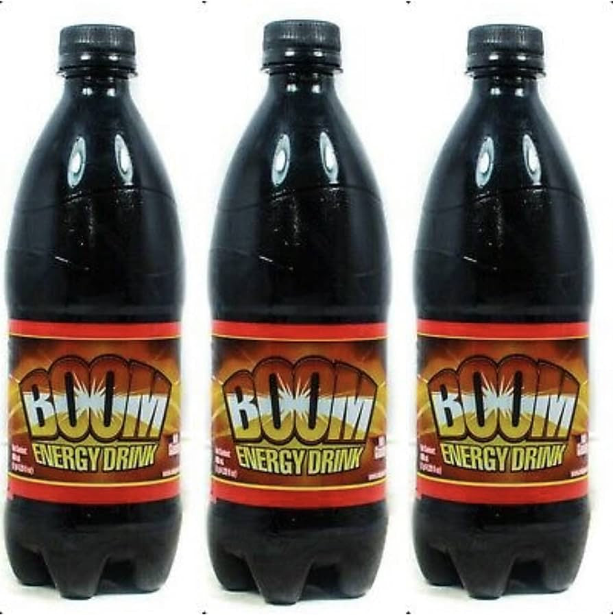 Boom energy drink 355 ml ( pack of 3)