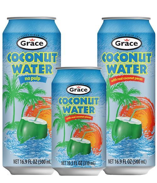 Grace Coconut Water Net 16.9 FL OZ (500 ml)