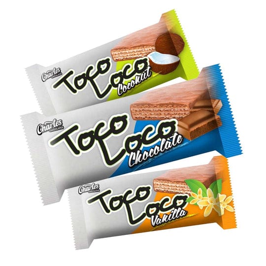 Charles Toco Loco Chocolate Bar, 32g (1-6 Pack)