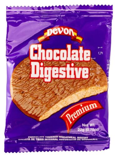 Devon Chocolate Digestive Biscuits, 22g (1-6 Pack)